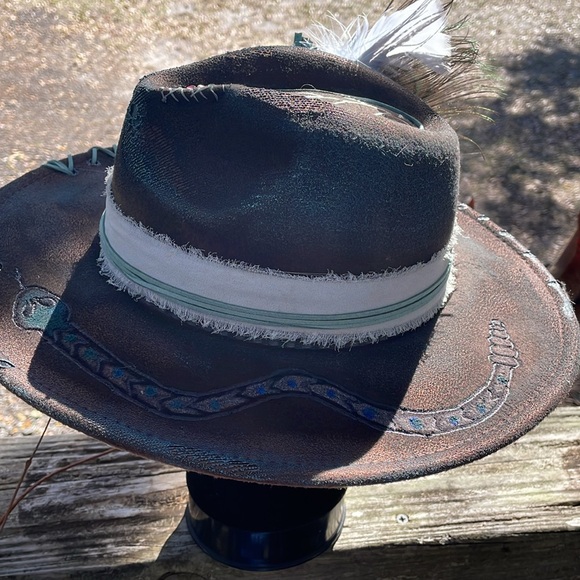 Custom Snake Theme Western/Cowboy Hat - Picture 4 of 9
